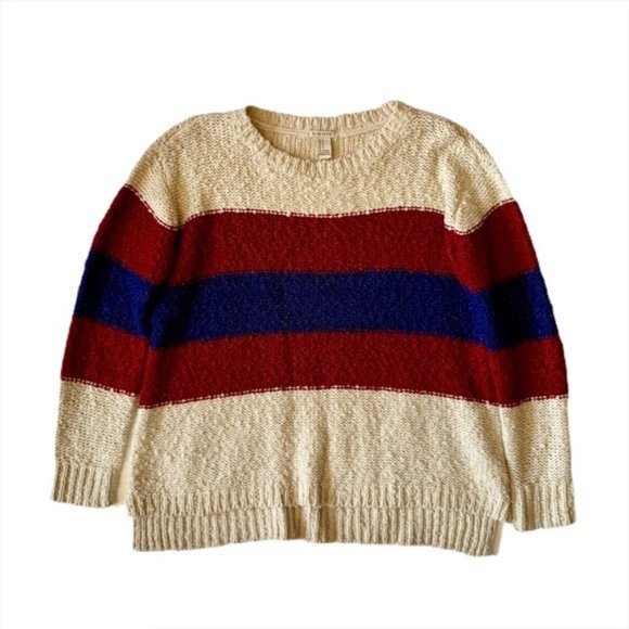 (Up To 50% Off SALE) Forever 21 Stripes Knit Sweater - Picture 1 of 4